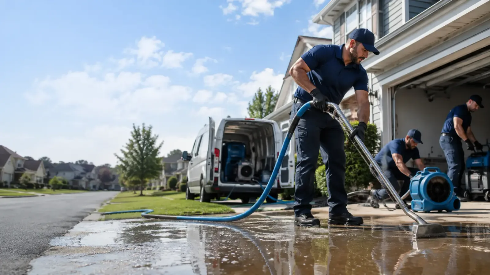 Flood Damage Restoration in Eagarville, IL